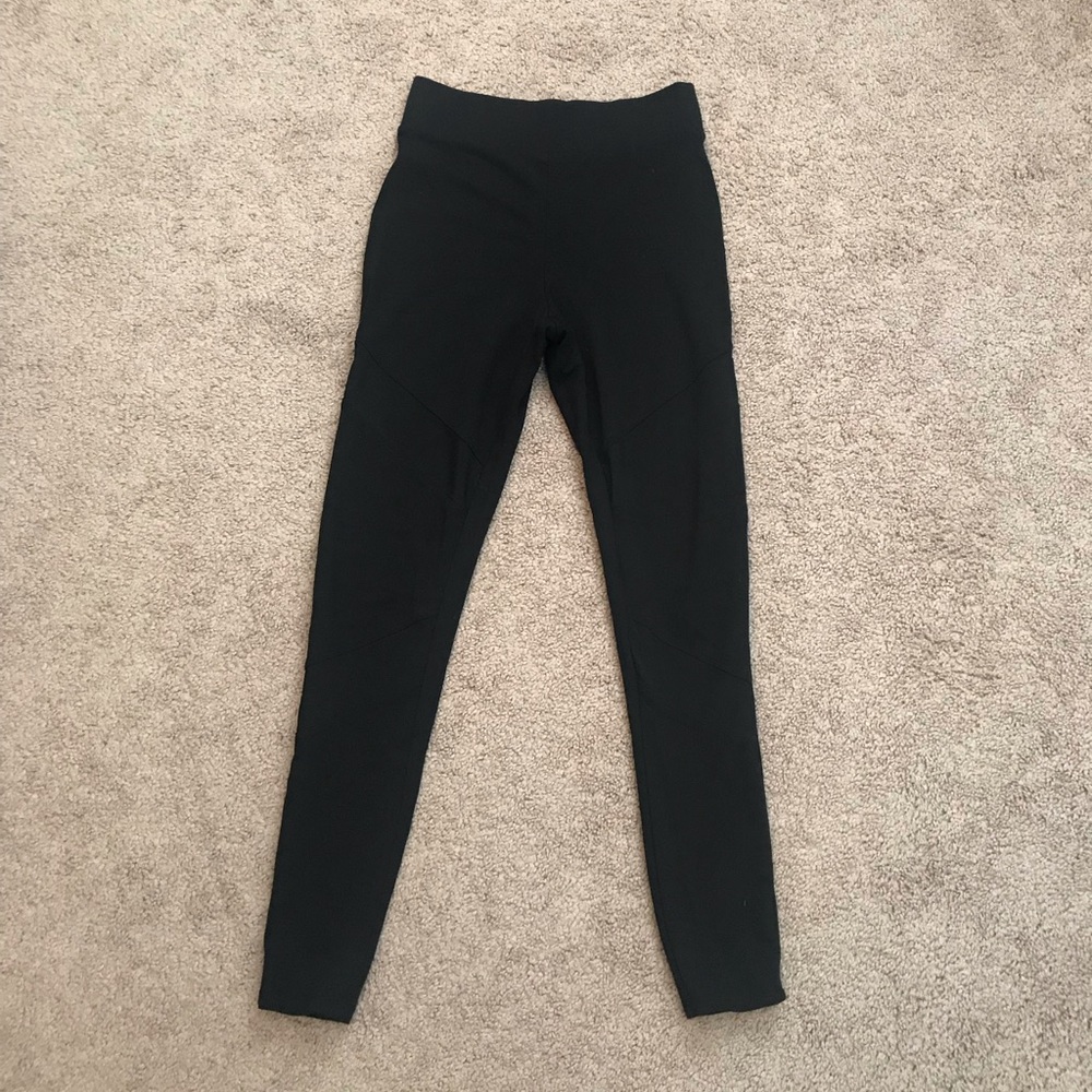 black high waisted leggings